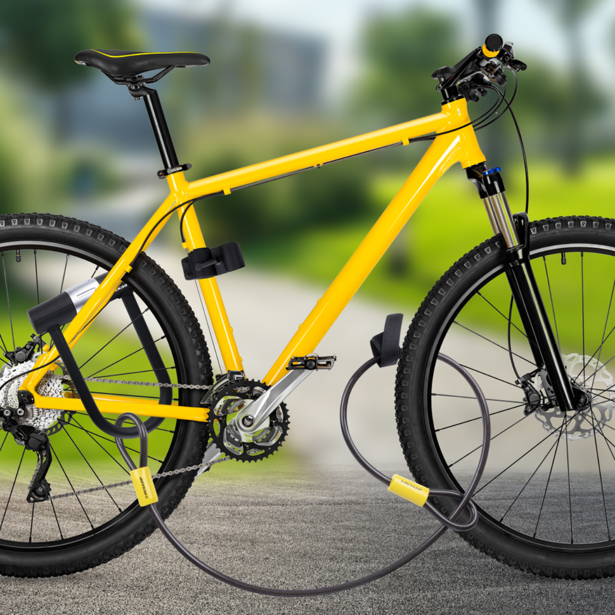 DUNLOP FIETSSLOT KABELSLOT MET CIJFERCODE - Tuincentrum Lopik