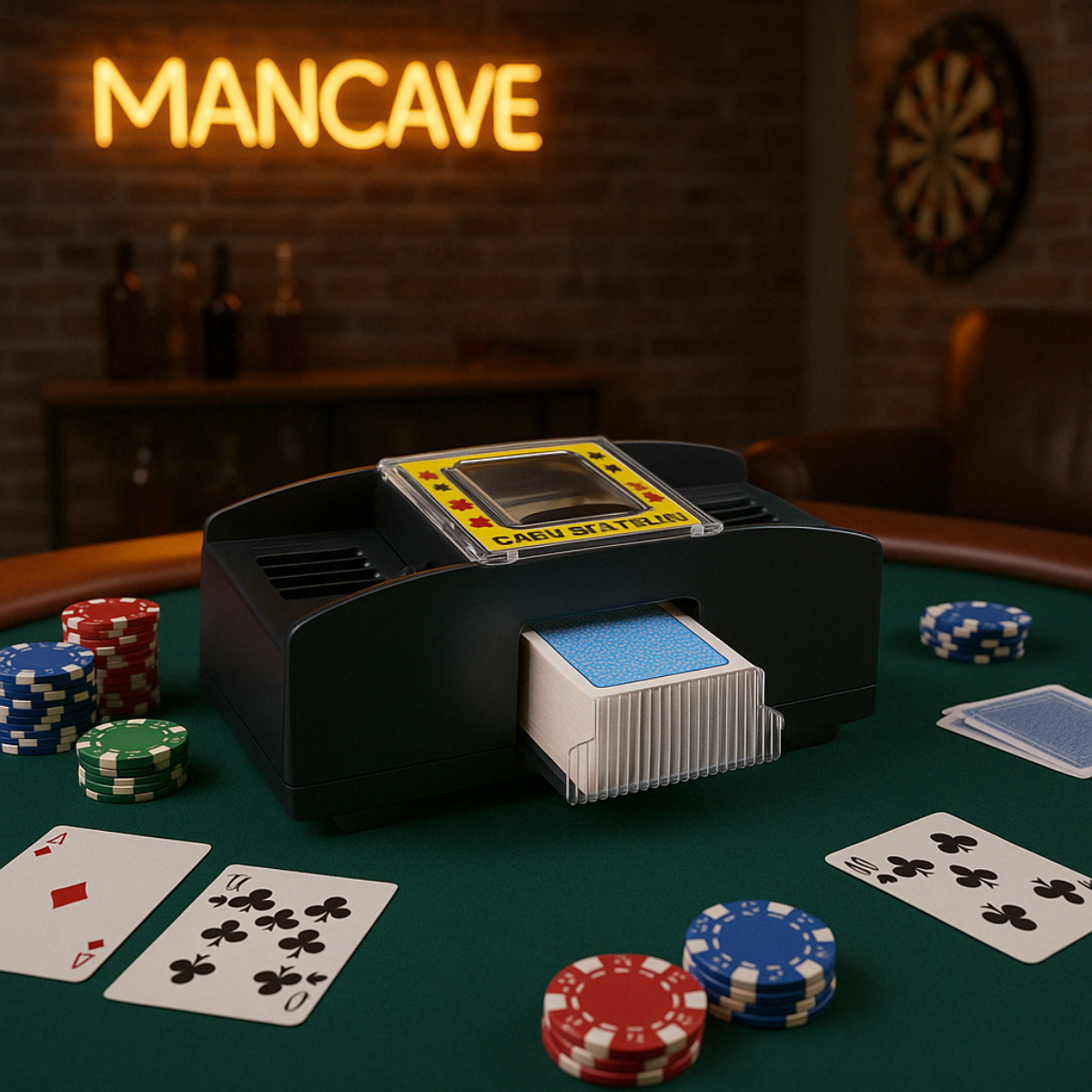 LIFETIME GAMES KAARTENSCHUDMACHINE AUTOMATISCH ZWART - Tuincentrum Lopik