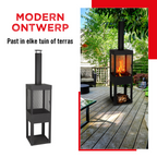 Fire Basket 48,4X44,4X192,8 Cm