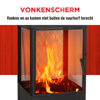 Fire Basket 48,4X44,4X192,8 Cm