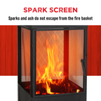 Fire Basket 48,4X44,4X192,8 Cm