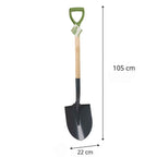 KINZO STEEKSCHEP POINT SHOVEL 105 X 22 X 5 CM - Tuincentrum Lopik