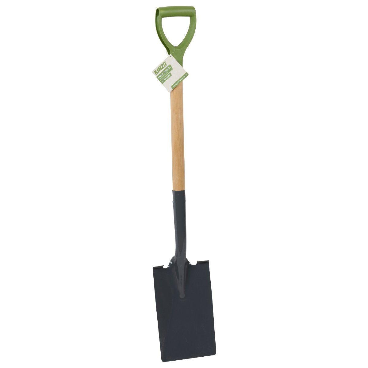 KINZO TUINSPADE 105 X 18 X 5 CM HOUT/GRIJS/GROEN - Tuincentrum Lopik