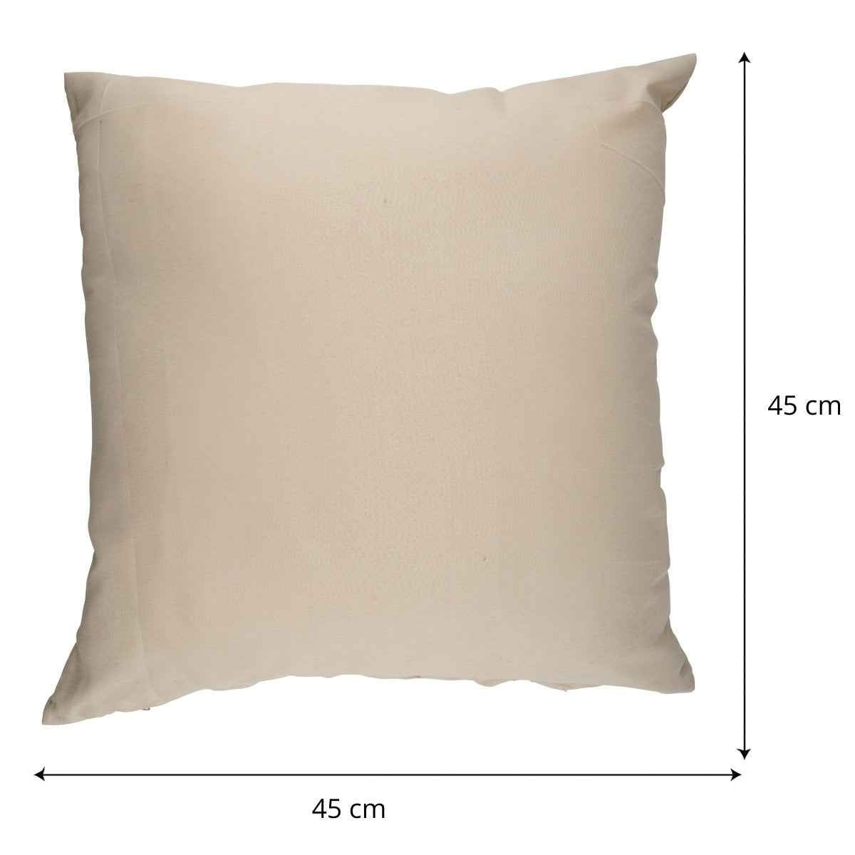 ARTI CASA TUINKUSSEN 45X45 CM BEIGE - Tuincentrum Lopik
