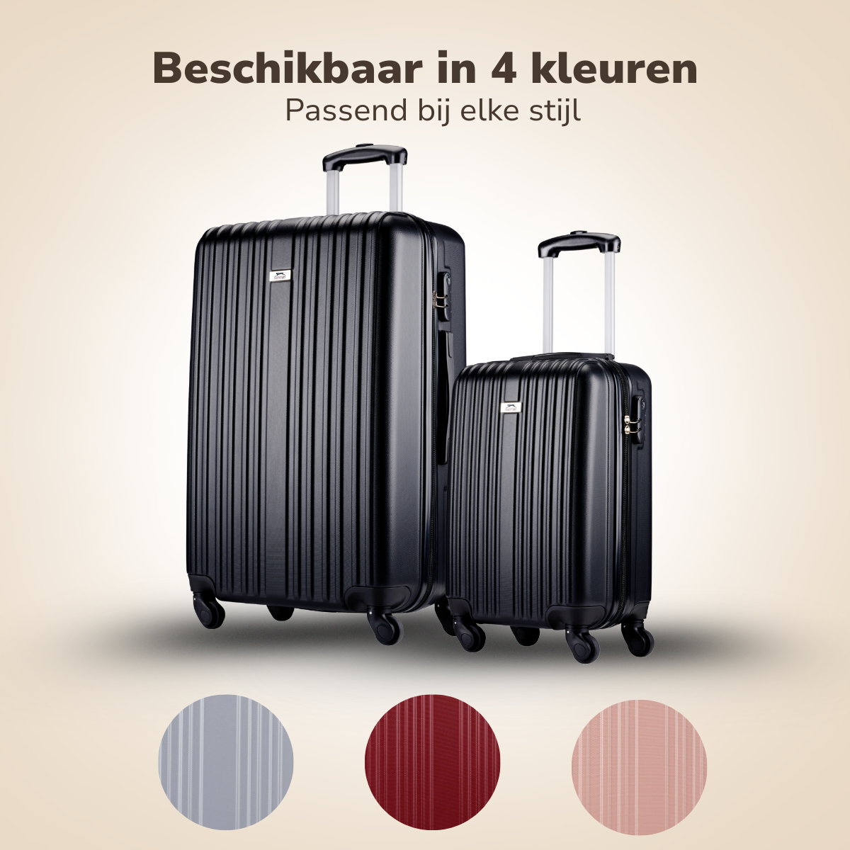SLAZENGER KOFFERSET 2-DELIG ZWART - Tuincentrum Lopik