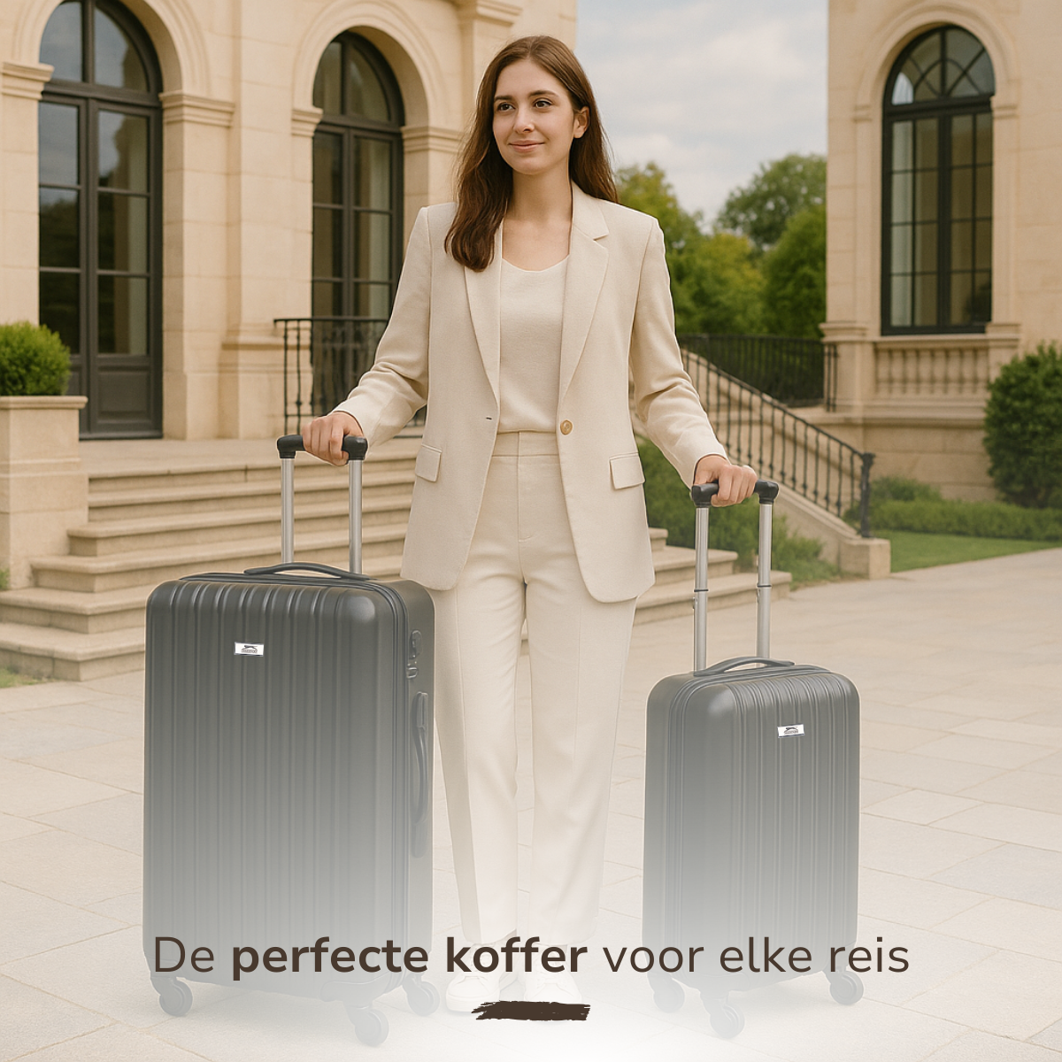 SLAZENGER KOFFERSET 2-DELIG ZWART - Tuincentrum Lopik