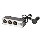 ALL RIDE USB AUTOLADER DUAL 12/24V 3,1A + 3X 12V AANSLUITINGEN - Tuincentrum Lopik