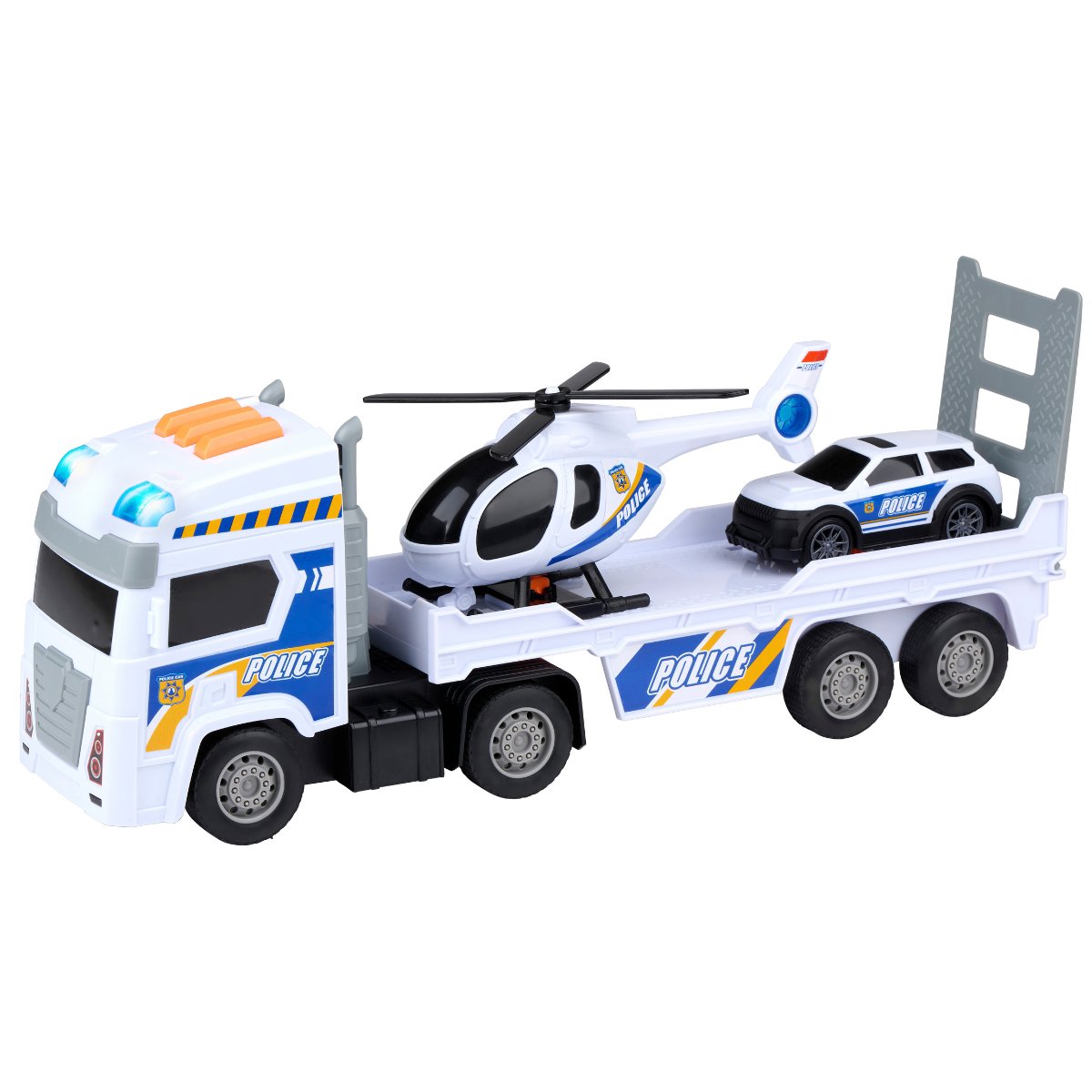 EDDY TOYS POLITIE TRUCK SET 3-DELIG MET BATTERIJ - Tuincentrum Lopik