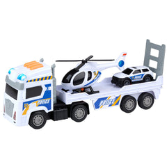 EDDY TOYS POLITIE TRUCK SET 3-DELIG MET BATTERIJ - Tuincentrum Lopik