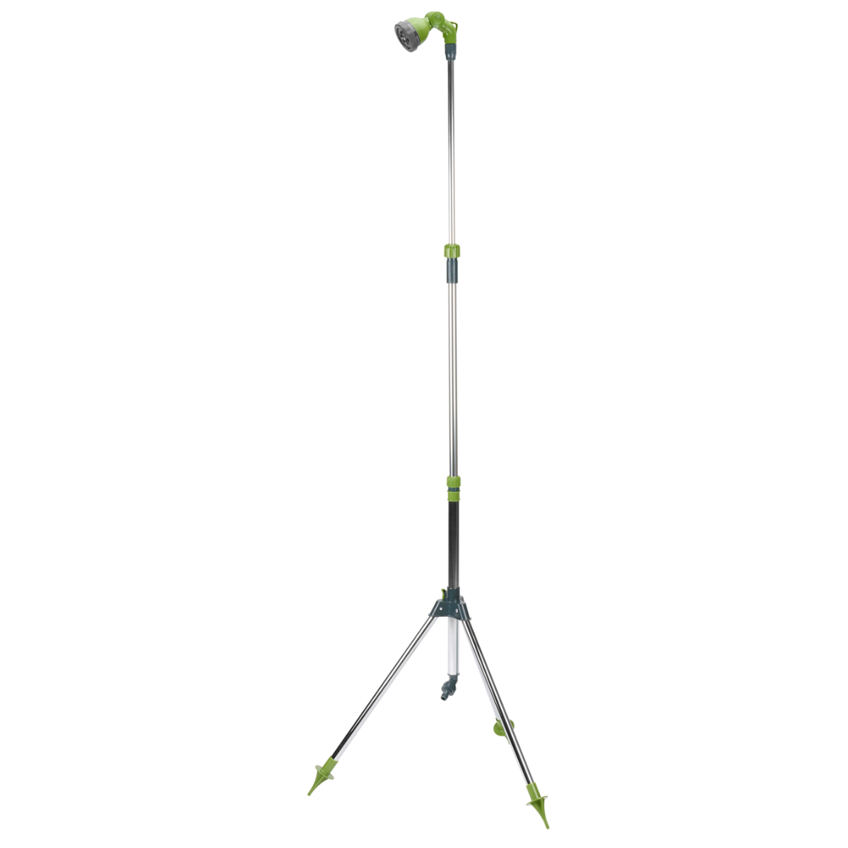 KINZO BUITENDOUCHE MET STATIEF VERSTELBAAR 220 CM GROEN/ZILVER - Tuincentrum Lopik
