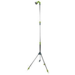 KINZO BUITENDOUCHE MET STATIEF VERSTELBAAR 220 CM GROEN/ZILVER - Tuincentrum Lopik