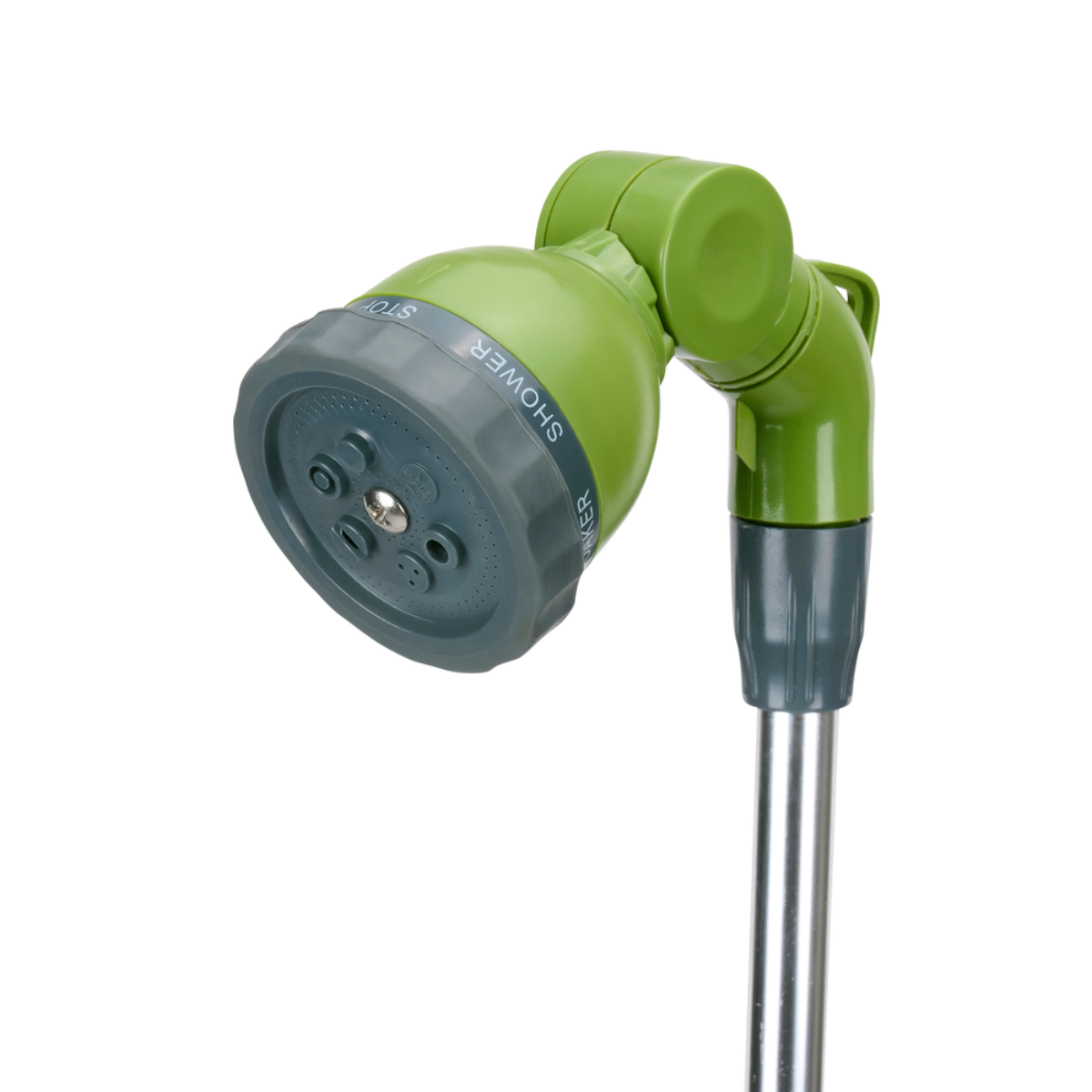 KINZO BUITENDOUCHE MET STATIEF VERSTELBAAR 220 CM GROEN/ZILVER - Tuincentrum Lopik