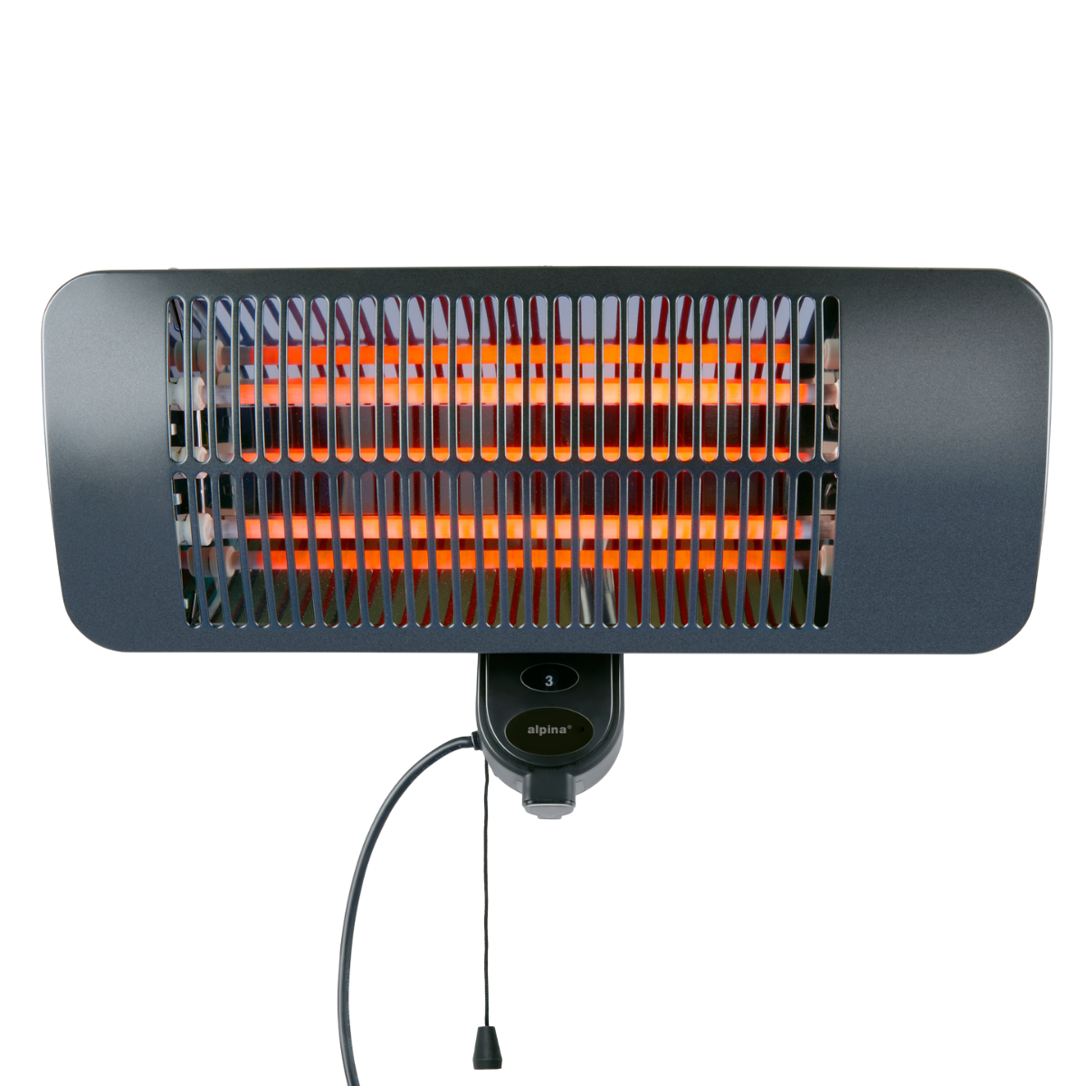 ALPINA PATIO HEATER WALL 650-2000W - Tuincentrum Lopik