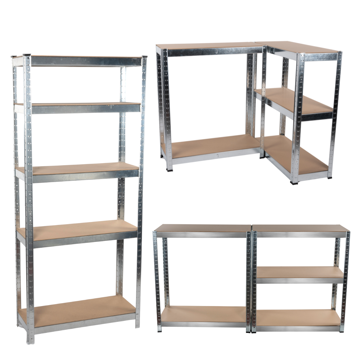 KINZO SHELF RACK 5 LAYERS  OPBERGREK 5 LAGEN - Tuincentrum Lopik