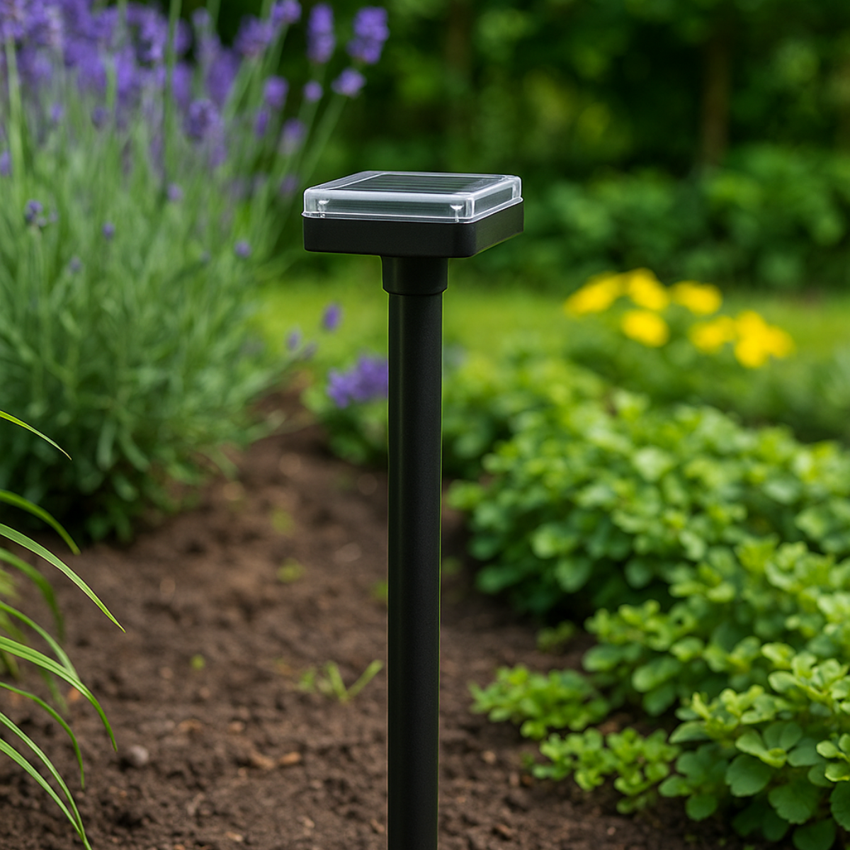 KINZO ULTRASONE MOLLENVERJAGER OP ZONNE-ENERGIE 49CM - Tuincentrum Lopik