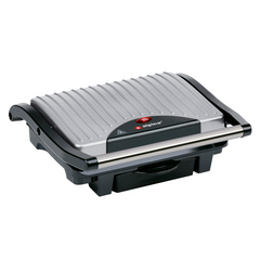 ALPINA CONTACTGRILL 1000W -VEELZIJDIGE ELEKTRISCHE GRILL ZILVER - Tuincentrum Lopik