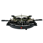 ALPINA RACLETTE GRILL 1200 WATT 8 PERSONEN ZWART - Tuincentrum Lopik