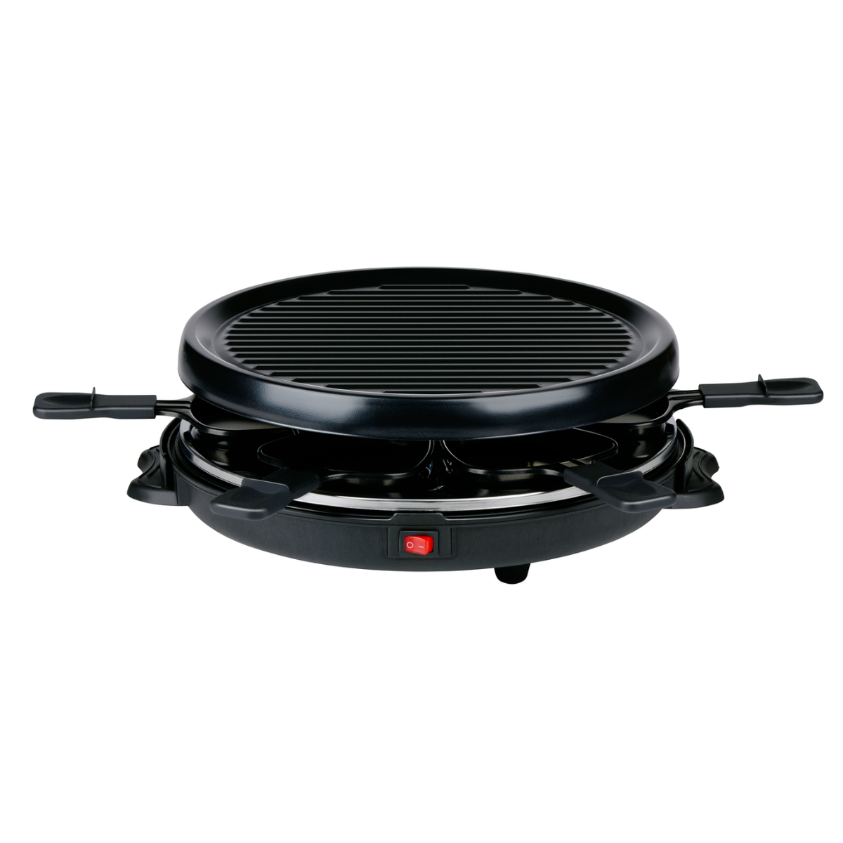 ALPINA RACLETTE GRILL 1200 WATT 8 PERSONEN ZWART - Tuincentrum Lopik