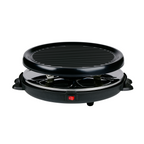 ALPINA RACLETTE GRILL 1200 WATT 8 PERSONEN ZWART - Tuincentrum Lopik
