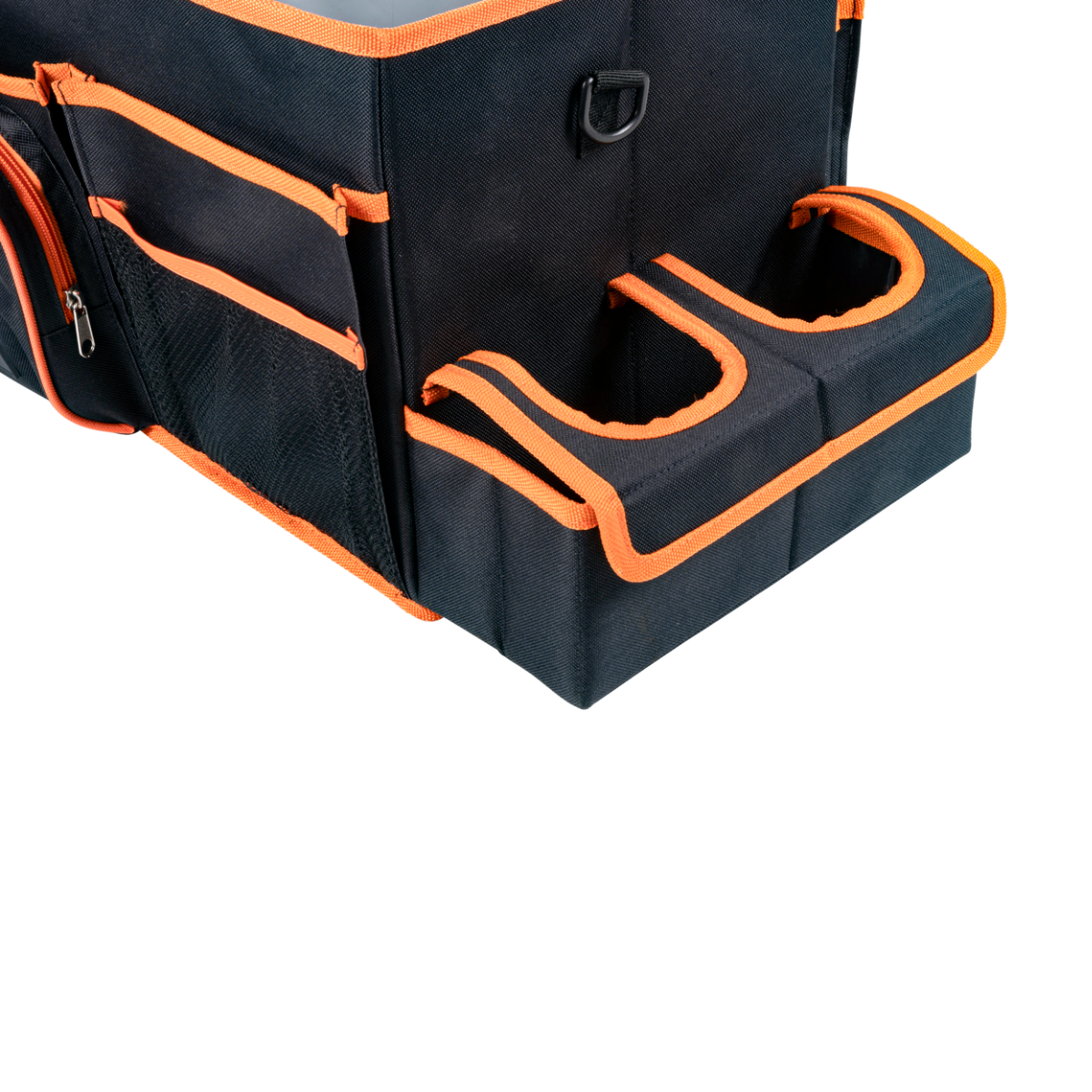 BLACK+DECKER AUTO ORGANIZER KOELTAS 47,5X25X30CM MET CUPHOUDERS ZWART - Tuincentrum Lopik