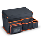 BLACK+DECKER AUTO ORGANIZER KOELTAS 47,5X25X30CM MET CUPHOUDERS ZWART - Tuincentrum Lopik