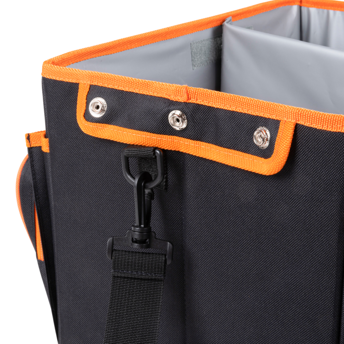 BLACK+DECKER AUTO ORGANIZER KOELTAS 47,5X25X30CM MET CUPHOUDERS ZWART - Tuincentrum Lopik