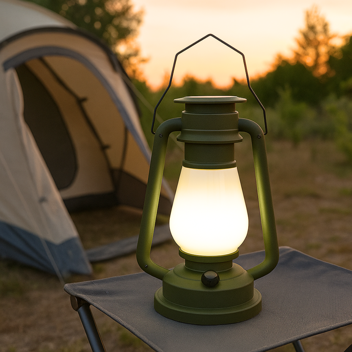 CAMP ACTIVE SOLAR KAMPEERLANTAARN GROEN - Tuincentrum Lopik