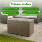 KUSSENBOX 420L TAUPE - Tuincentrum Lopik