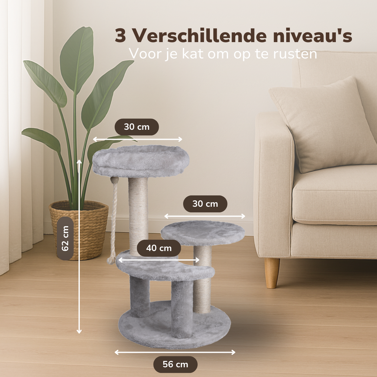 MAXXPRO KRABPAAL GRIJS - Tuincentrum Lopik