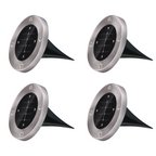 GRUNDIG SOLAR TUINVERLICHTING GRONDSPOTS 4-DELIG - Tuincentrum Lopik