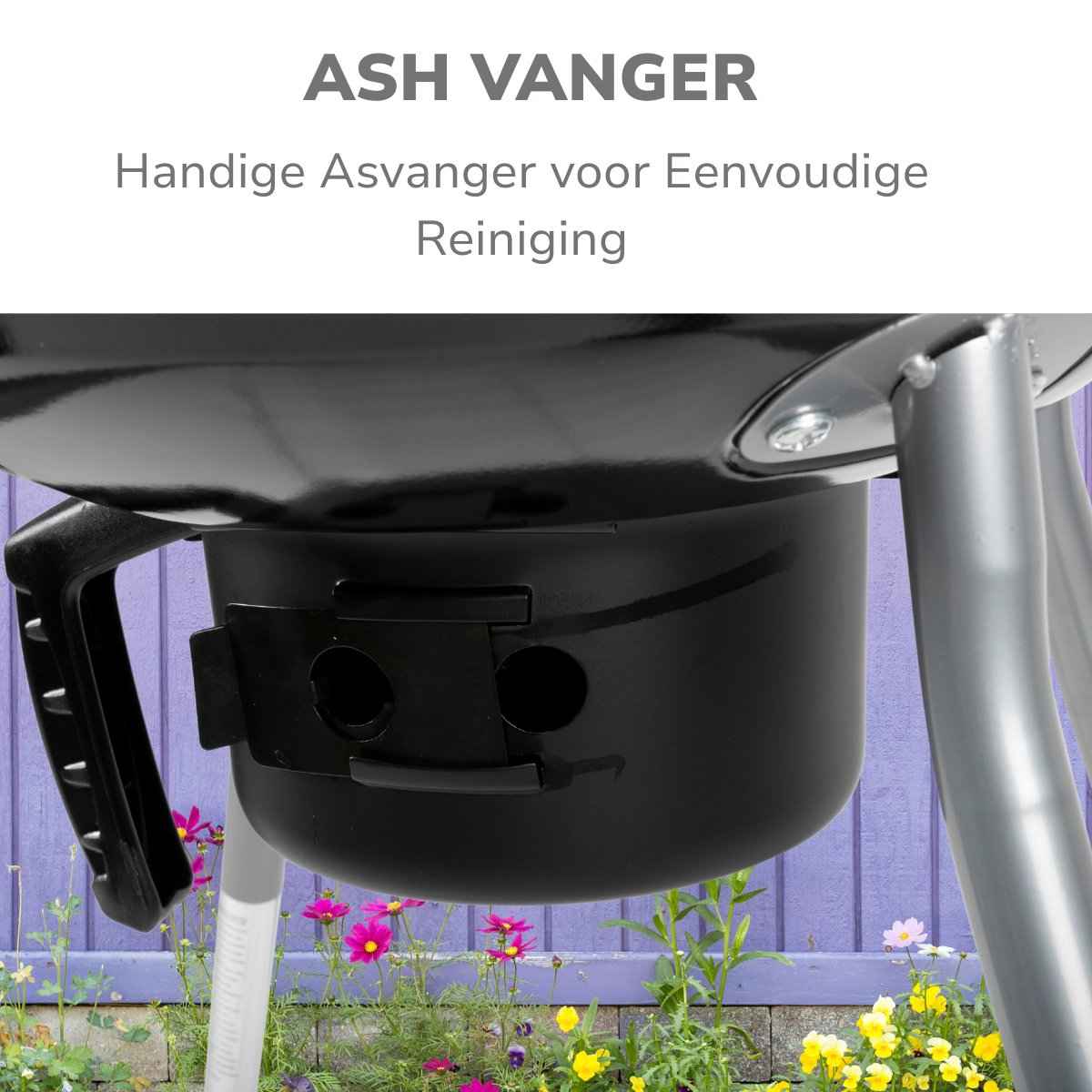 ALPINA BARBECUE HOUTSKOOL Ø45CM ZWART - Tuincentrum Lopik