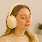 GRUNDIG BLUETOOTH HOOFDTELEFOON MET ANC 300MAH BEIGE - Tuincentrum Lopik