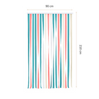 KINZO INSECTENHOR VOOR DEUR MAGNETISCH 90 X 210 CM ZWART - Tuincentrum Lopik