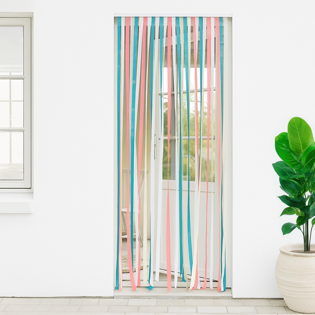 KINZO INSECTENHOR VOOR DEUR MAGNETISCH 90 X 210 CM ZWART - Tuincentrum Lopik