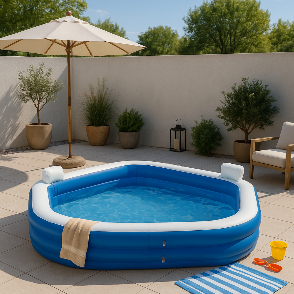 CREATIVE KIDS FAMILY LOUNGE POOL 2 SEATS LOUNGE ZWEMBAD - Tuincentrum Lopik