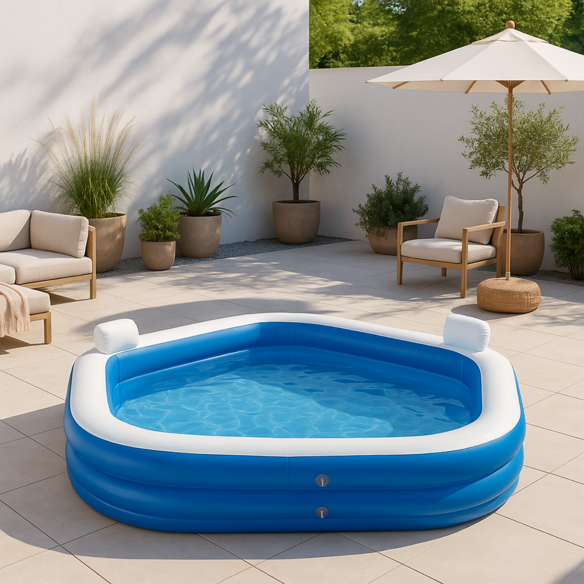 CREATIVE KIDS FAMILY LOUNGE POOL 2 SEATS LOUNGE ZWEMBAD - Tuincentrum Lopik