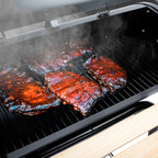 ALPINA SMOKER BARBECUE 2-IN-1 HOUTSKOOL ZWART - Tuincentrum Lopik