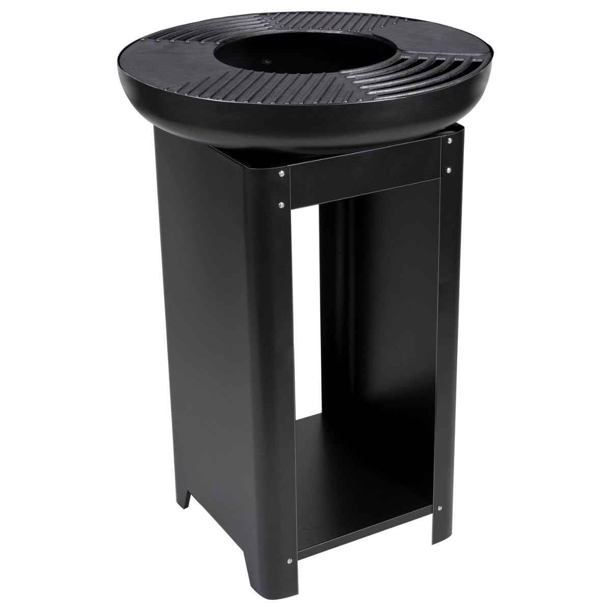 ALPINA VUURKORF EN TEPPANYAKI GRILL 2-IN-1 HOUTSKOOL 61X61X90CM - Tuincentrum Lopik