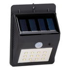 GRUNDIG SOLAR WANDLAMP MET SENSOR Ø20X25X8CM ZWART - Tuincentrum Lopik