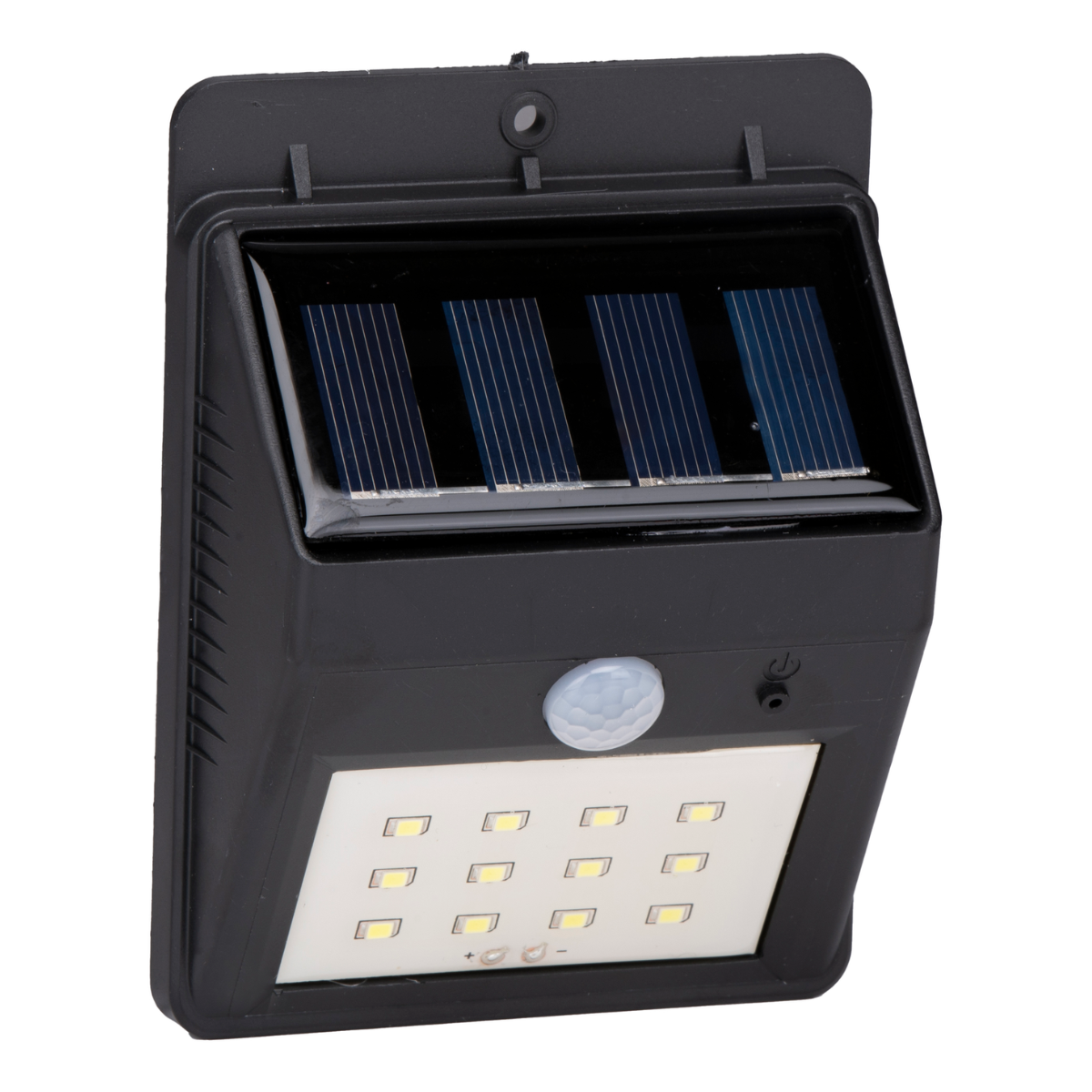 GRUNDIG SOLAR WANDLAMP MET SENSOR Ø20X25X8CM ZWART - Tuincentrum Lopik