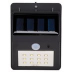 GRUNDIG SOLAR WANDLAMP MET SENSOR Ø20X25X8CM ZWART - Tuincentrum Lopik