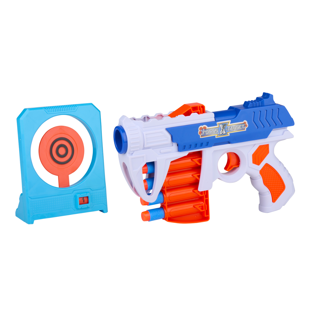 EDDY TOYS SHOOTING TARGET GAME SET MET 12 KOGELS - Tuincentrum Lopik
