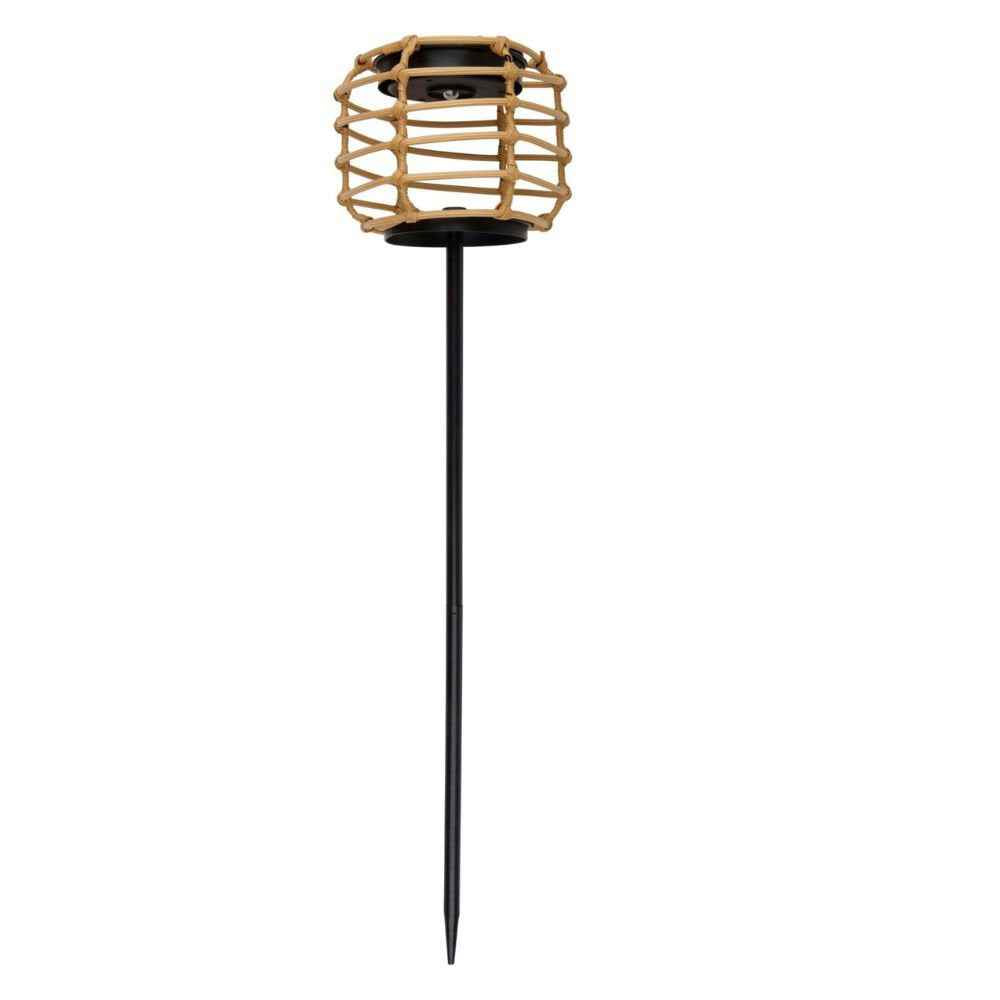 ARTI CASA SOLAR TUINVERLICHTING BAMBOO/RATTAN - Tuincentrum Lopik