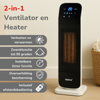 ALPINA TOWER HEATER 2000W PTC  KRACHTIGE TORENVERWARMING - Tuincentrum Lopik