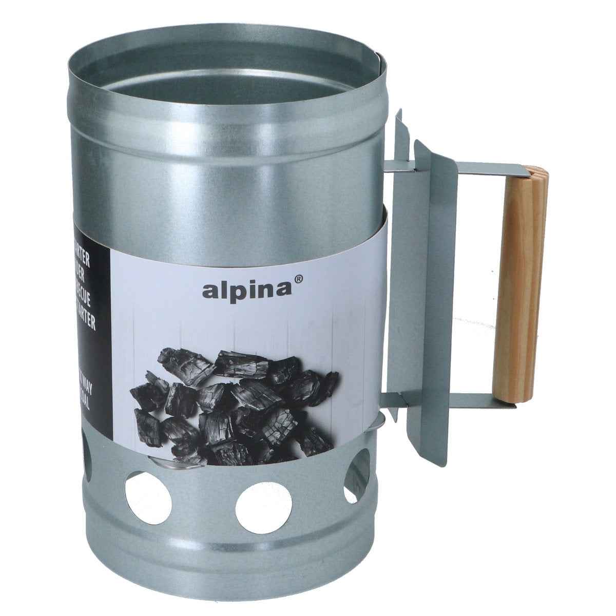 ALPINA HOUTSKOOLSTARTER METAAL 27X16CM - Tuincentrum Lopik