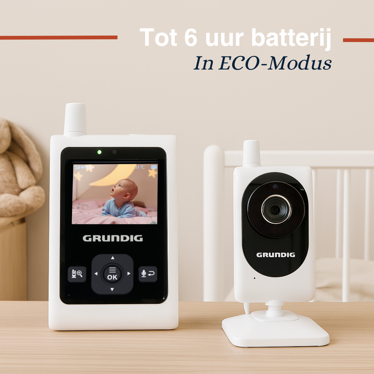 Video Babyfoon Met Camera 2.4"