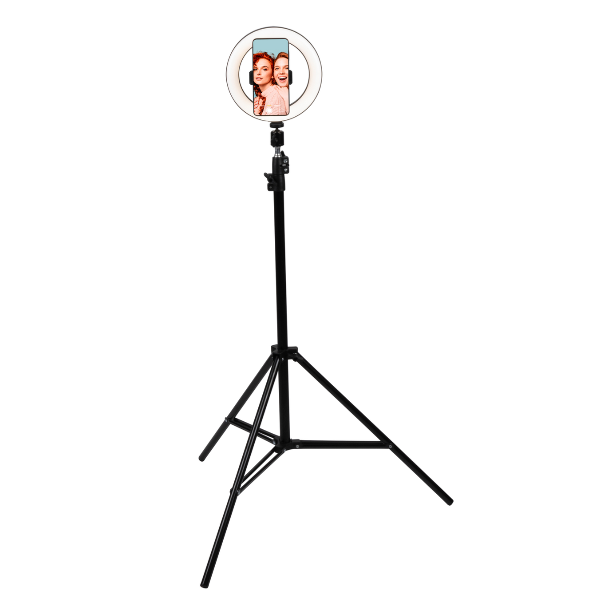 GRUNDIG SELFIE RINGLAMP MET STATIEF Ø20CM 80 LEDS - Tuincentrum Lopik