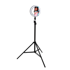 GRUNDIG SELFIE RINGLAMP MET STATIEF Ø20CM 80 LEDS - Tuincentrum Lopik