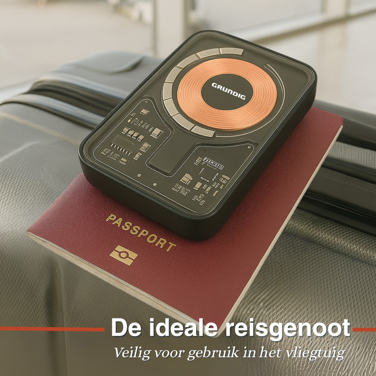 GRUNDIG TRANSPARANTE POWERBANK 5000MAH - Tuincentrum Lopik