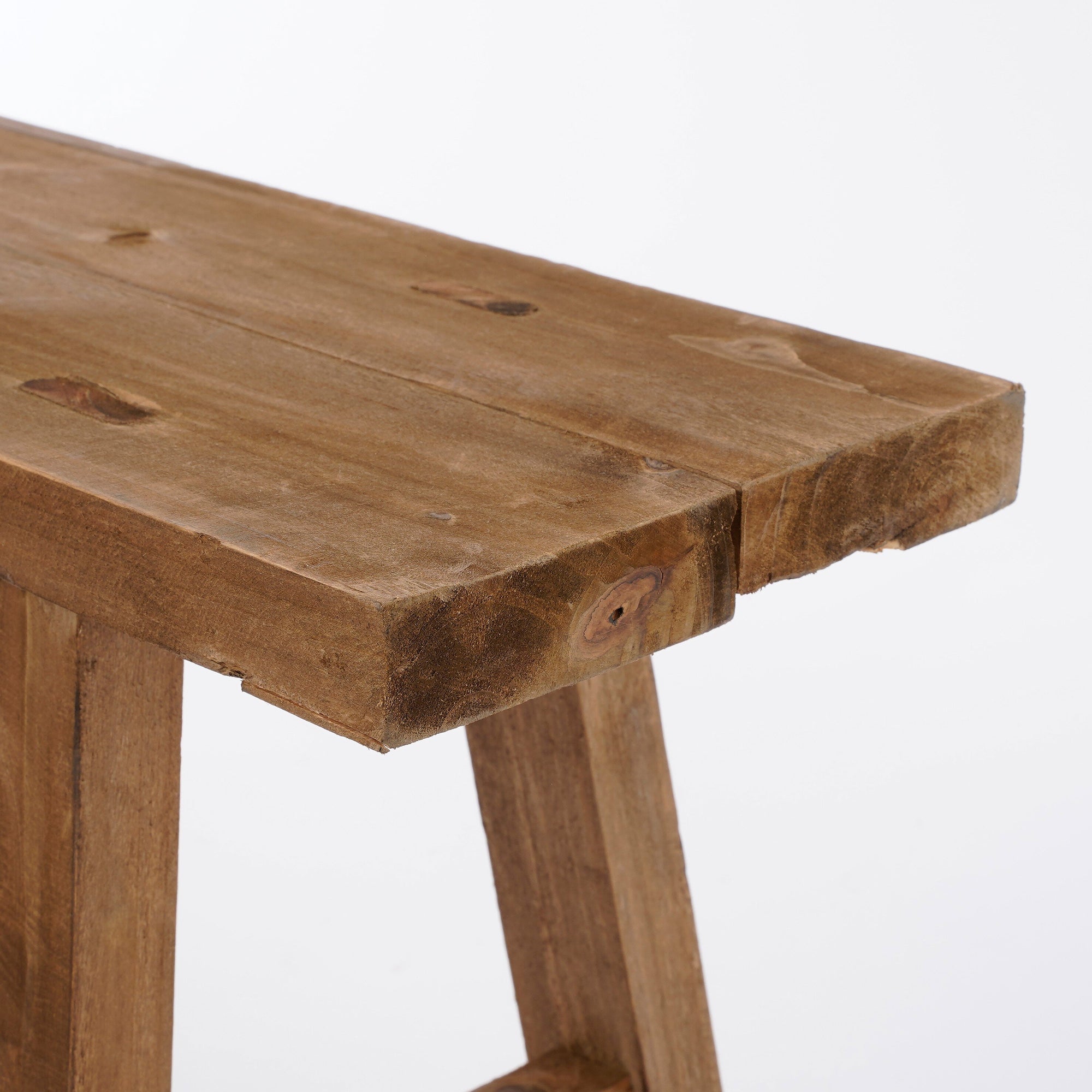 Bold Bench Recycled Wood Brown - L108Xw29,5Xh36,5Cm